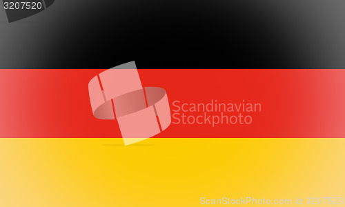 Image of Flag of Germany vignetted