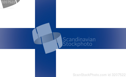 Image of Flag of Finland vignetted