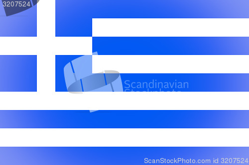 Image of Greece flag vignetted