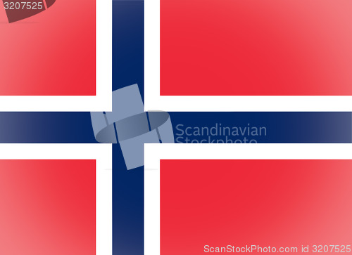 Image of Flag of Norway vignetted