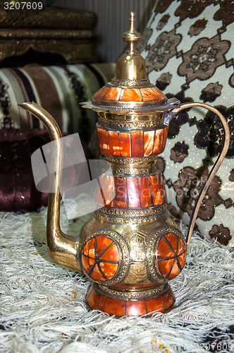 Image of Kettle in Arabic style
