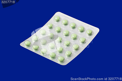 Image of  green pills