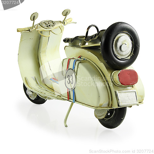 Image of Retro toy motorcycle