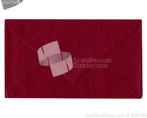 Image of Red envelope isolated