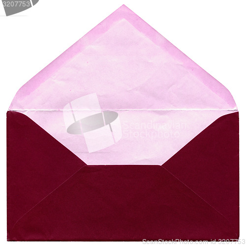 Image of Red envelope isolated