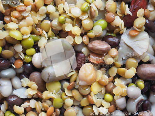 Image of Beans vegetable salad