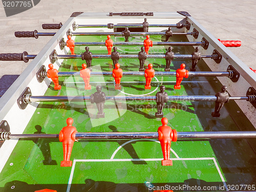 Image of Retro look Table football