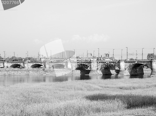 Image of  Elbe river in Dresden 