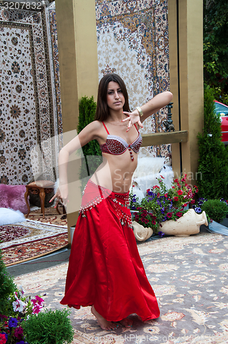Image of Girl performs Oriental Dance