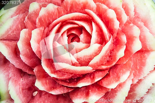 Image of Carving of watermelon