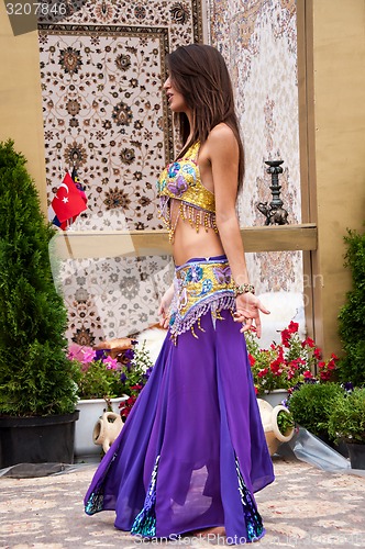 Image of Girl performs Oriental Dance