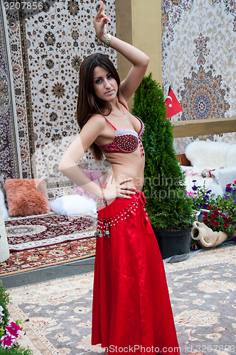 Image of Girl performs Oriental Dance