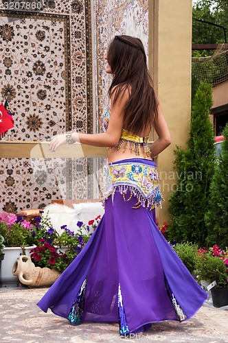 Image of Girl performs Oriental Dance