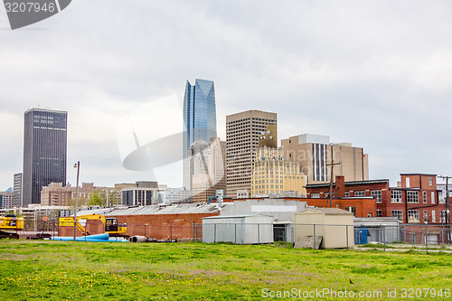 Image of okla oklahoma city skyline