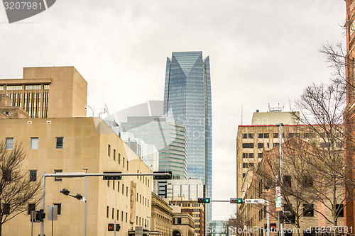 Image of okla oklahoma city skyline