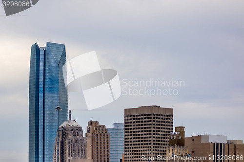 Image of okla oklahoma city skyline