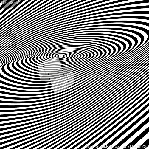 Image of Abstract swirl background. Pattern with optical illusion. 