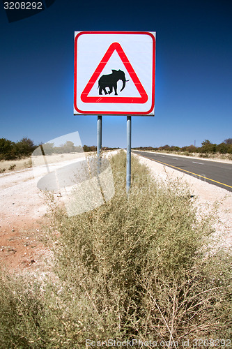 Image of Elephant sign