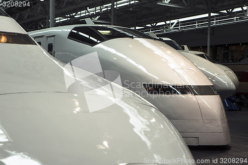 Image of bullet train