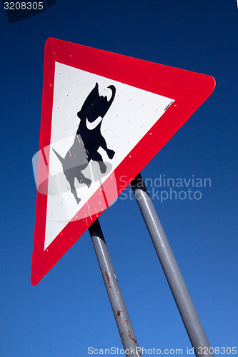 Image of Caution sign