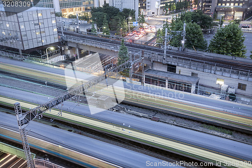 Image of Train blur