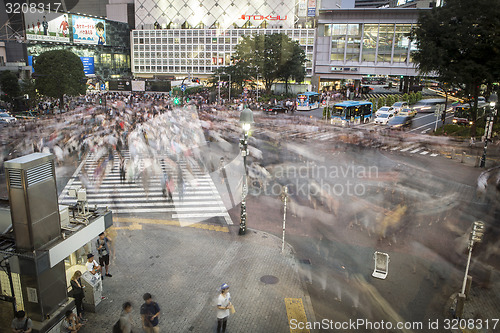 Image of Shibuya crossing