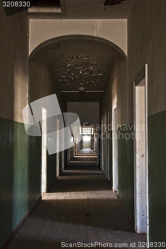 Image of abandon hallway