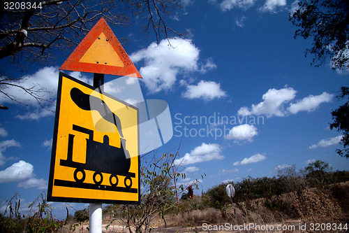 Image of Caution sign