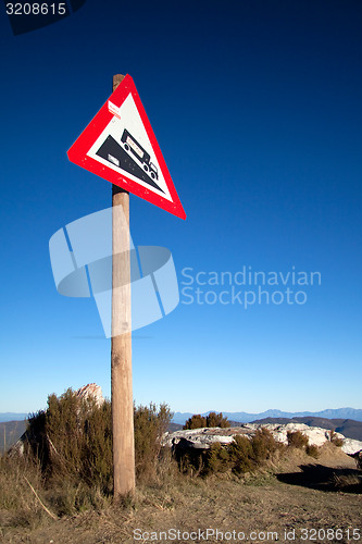 Image of Caution sign