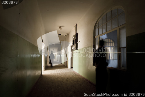 Image of Ghosts in a hallway