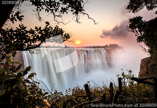 Image of Victoria Falls. 