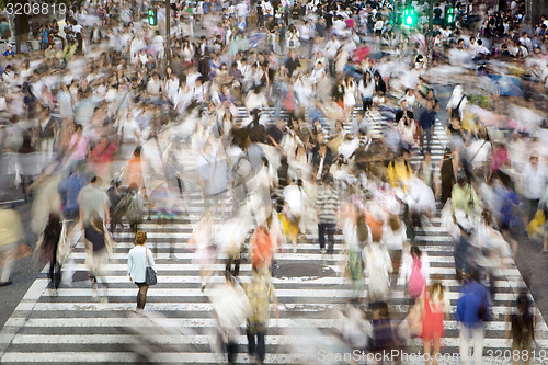 Image of Shibuya blur