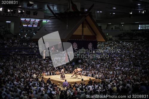 Image of Sumo tournament