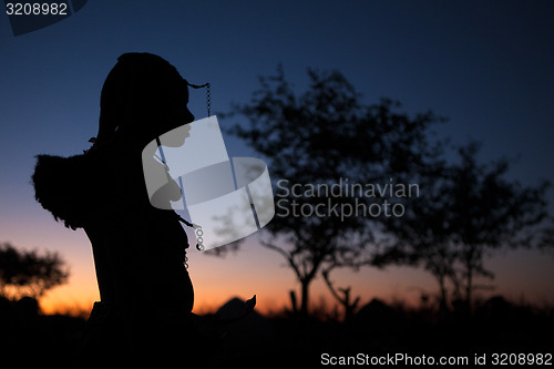 Image of Himba sunset