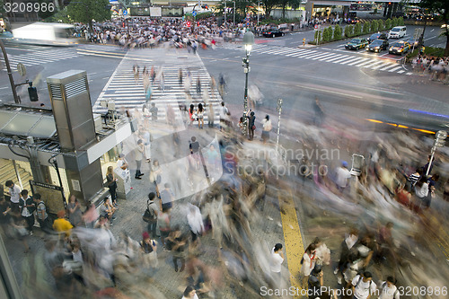 Image of Shibuya crossing