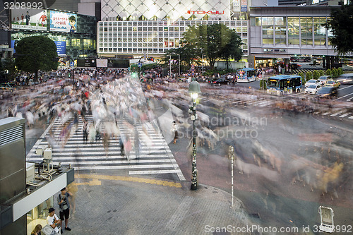 Image of Shibuya crossing