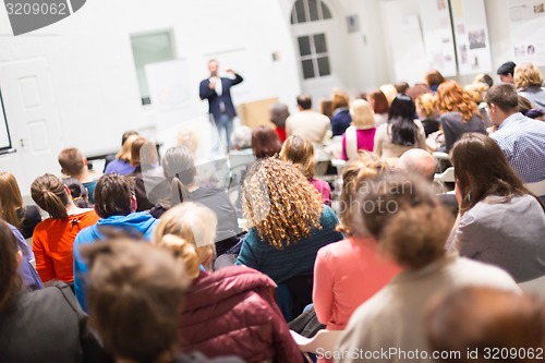 Image of Audience in the lecture hall.