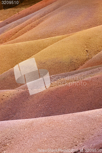 Image of close up of the colors land