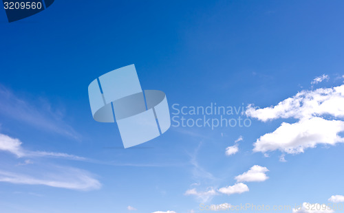 Image of blue sky