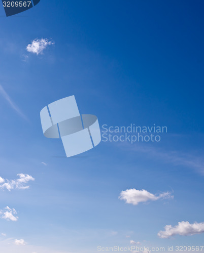 Image of blue sky