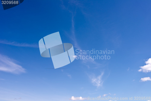 Image of blue sky