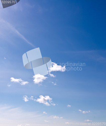 Image of blue sky