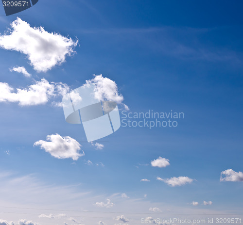 Image of blue sky