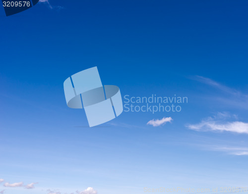 Image of blue sky