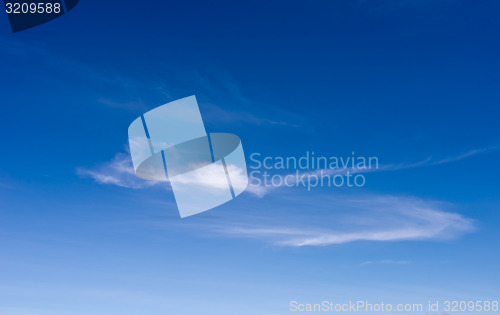 Image of blue sky