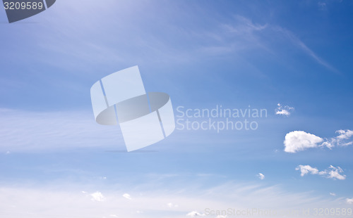 Image of blue sky