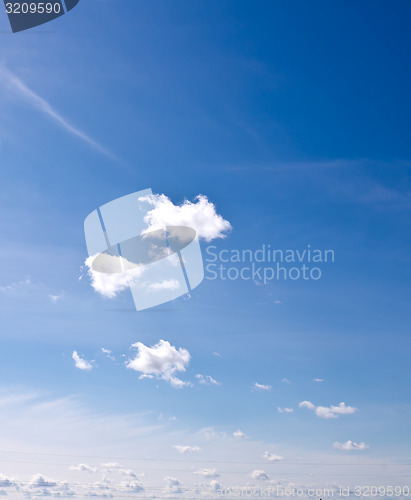 Image of blue sky