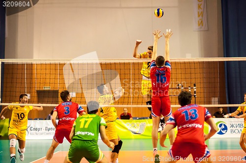 Image of The game of volleyball