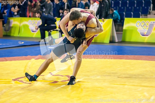 Image of Youth competitions on sporting wrestling