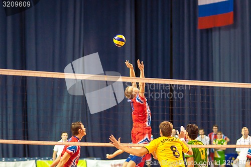 Image of The game of volleyball